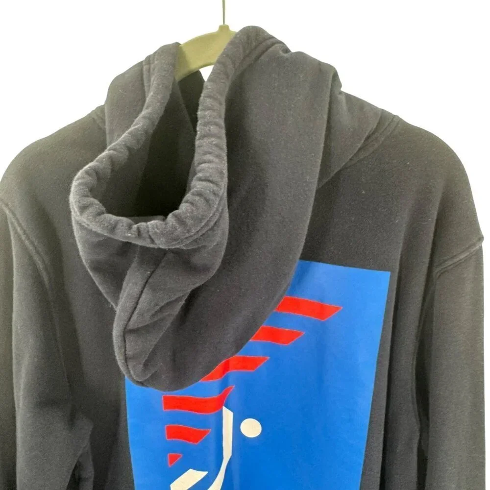 The North Face Climb USA Black Hoodie Mens Size S
